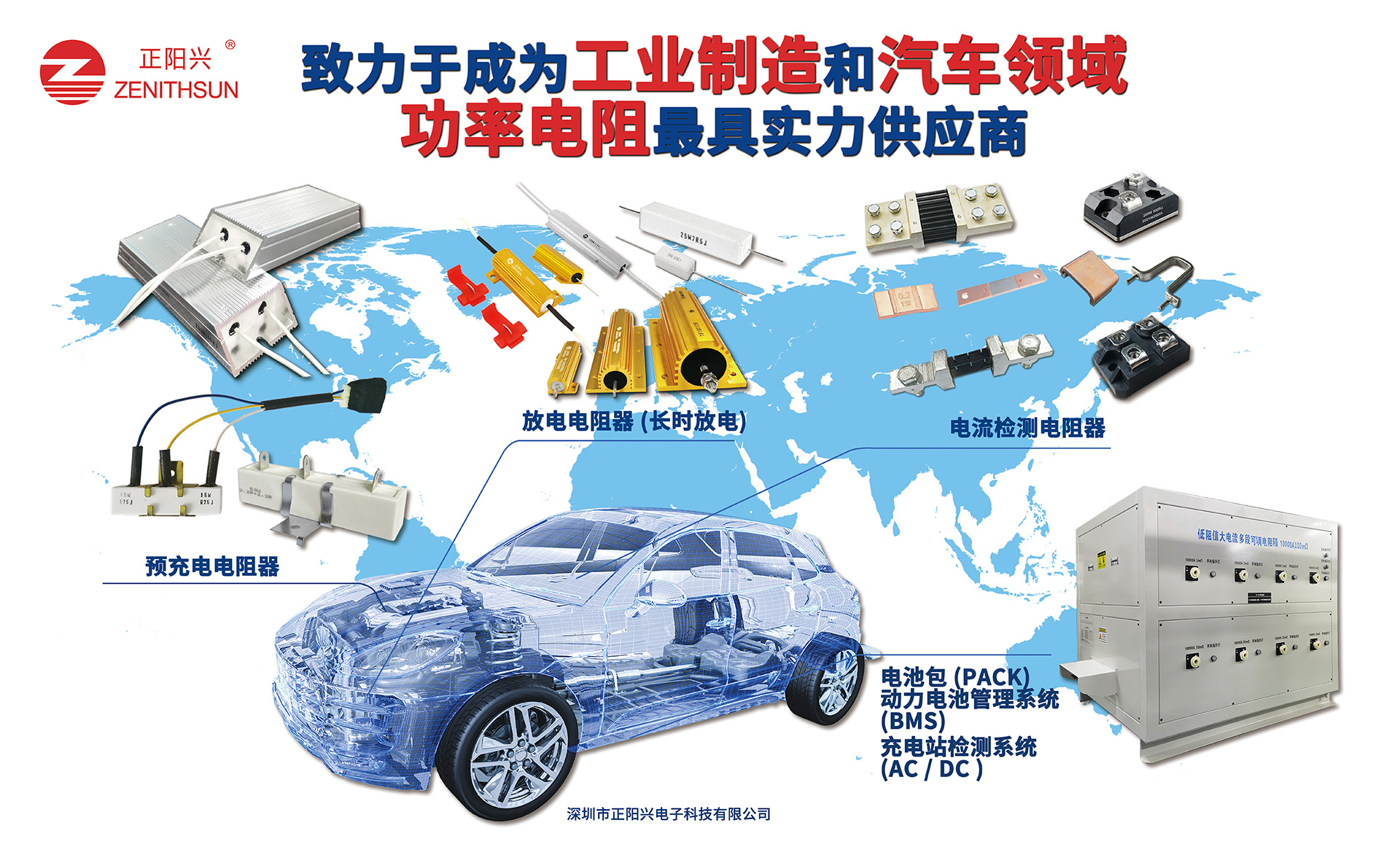 正阳兴预充电阻｜刹车电阻—守护新能源汽车安全运行